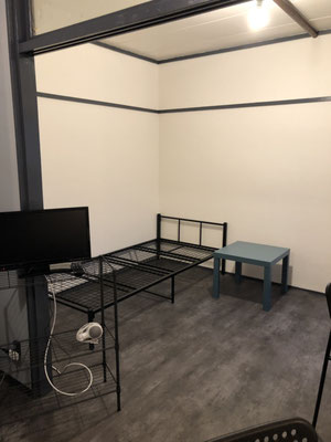 Bedroom with bed and furniture